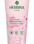 Tuotekuva: Herbina 200ml vartalovoide Caring Lingonberry