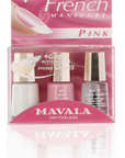 Tuotekuva: Mavala French Manicure Pink 3x5 ml ranskalaisen manikyyrin setti