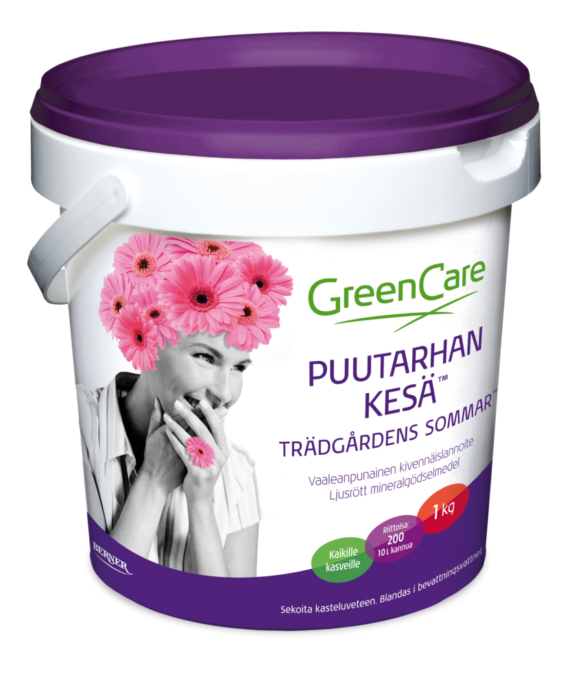 Tuotekuva: GreenCare Puutarhan KESÄ™ Lannoite 1kg