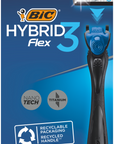 Tuotekuva: BIC systeemiterä Hybrid Flex 3 + 4kpl vaihtoteriä