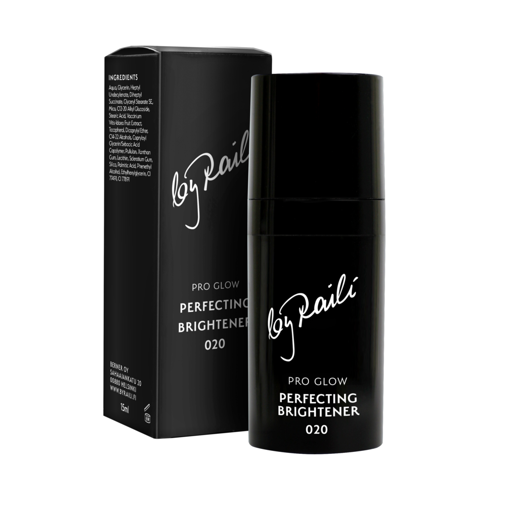 Tuotekuva: By Raili Pro Glow Perfecting Brightener -heleyttäjä 15ml, sävy 020