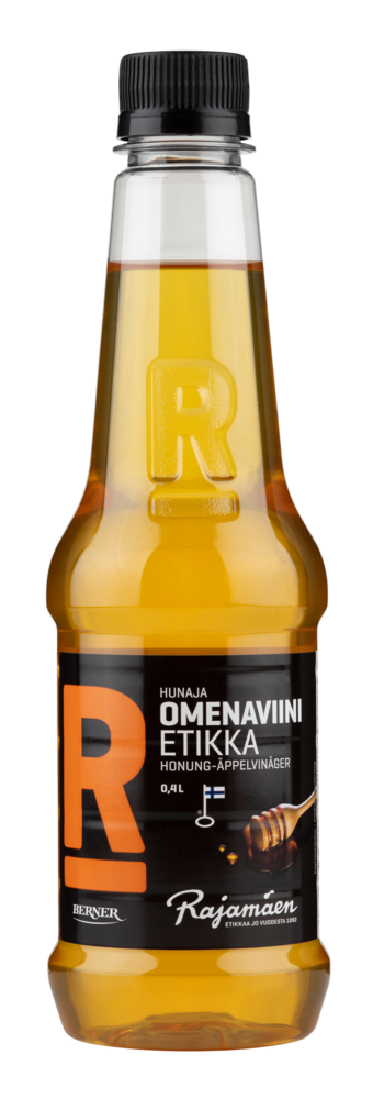 Tuotekuva: Rajamäen Hunaja-omenaviinietikka 0,4l