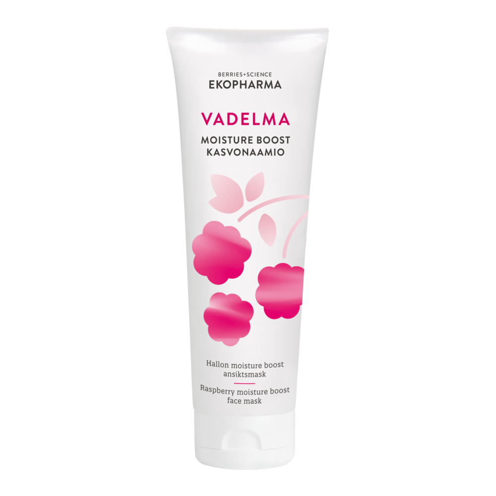 Tuotekuva: EKOPHARMA Vadelma Moisture Boost Kasvonaamio 50ml