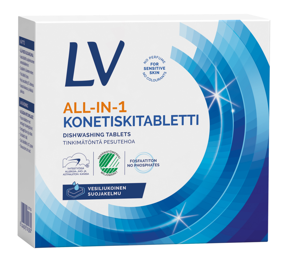 Tuotekuva: LV 40kpl all-in-one konetiskitabletti