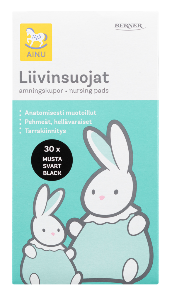 Tuotekuva: Ainu Liivinsuoja musta 30 kpl
