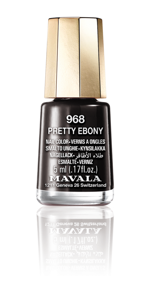 Tuotekuva: Mavala Mini Color 5 ml 968 Pretty Ebony - Pretty Rebel Colors -kokoelman kausisävy