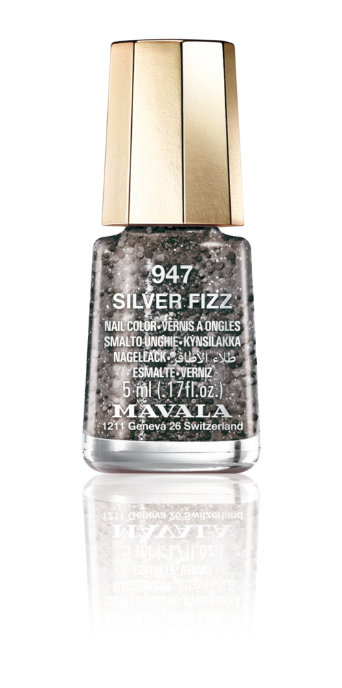 Tuotekuva: Mavala Mini Color -kynsilakka 5 ml 947 Silver Fizz Mavala Fizzy Colors -kokoelman kausisävy