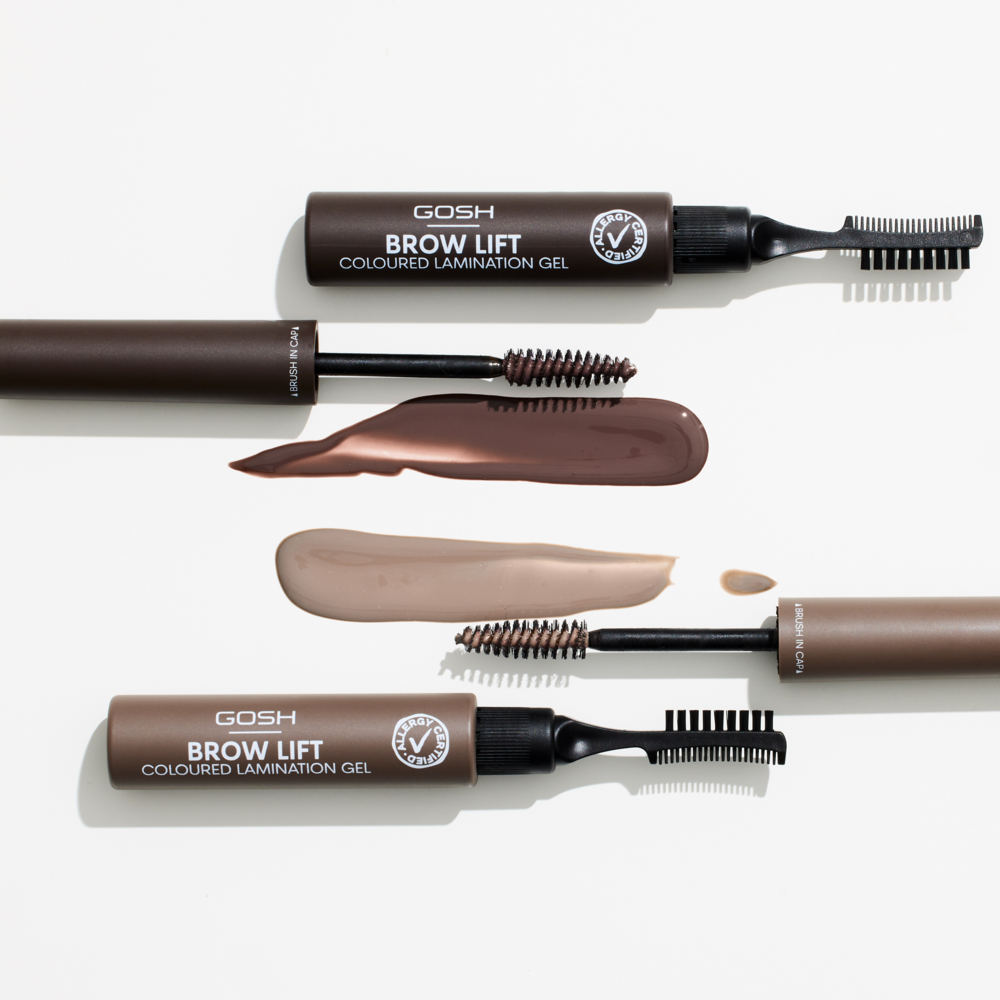 Tuotekuva: Gosh Brow Lift Coloured Lamination Gel 001 Grey Brown