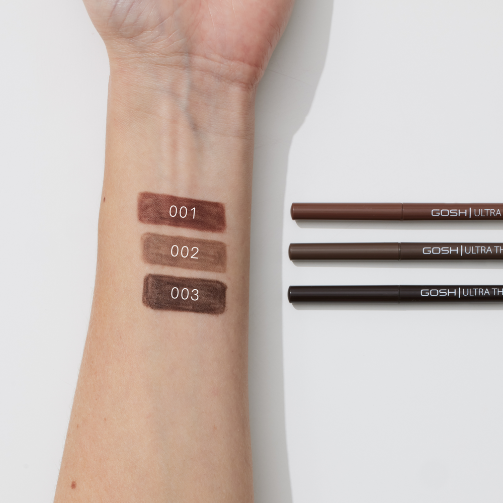 Tuotekuva: GOSH Ultra Thin Brow Pen -kulmakynä 0,09 g, 002 Greybrown