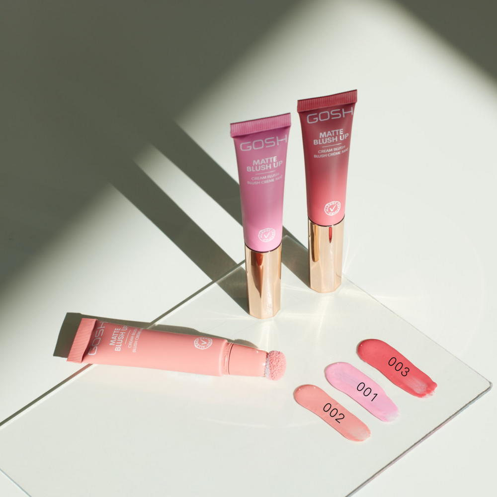 Tuotekuva: GOSH Matte Blush Up -voidemainen poskipuna 14 ml, 003 Cherry Berry