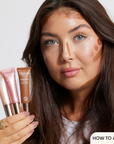 Tuotekuva: Gosh Glow Up -ihon sävyn heleyttäjä 14ml, 002 Bronze