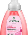 Tuotekuva: Herbina Caring Lingonberry vaahtosaippua 300ml