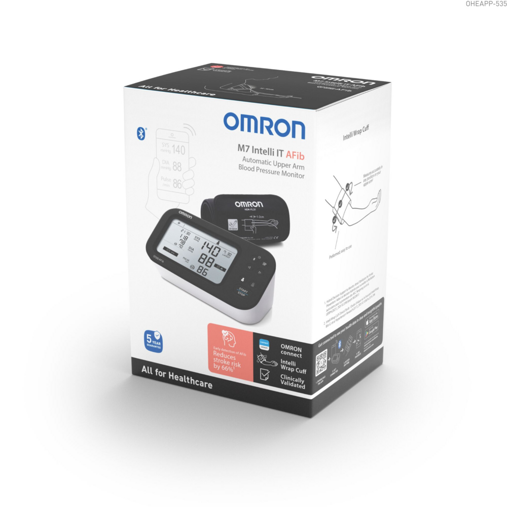 Tuotekuva: Omron® M7 Intelli IT AFib olkavarsiverenpainemittari