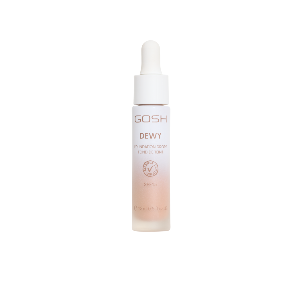 Tuotekuva: Gosh Dewy Foundation Drops 008 Tan meikkivoide 12ml