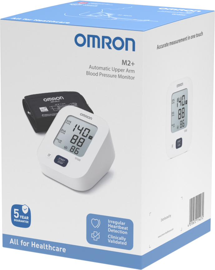 Tuotekuva: Omron® M2+ olkavarsiverenpainemittari 