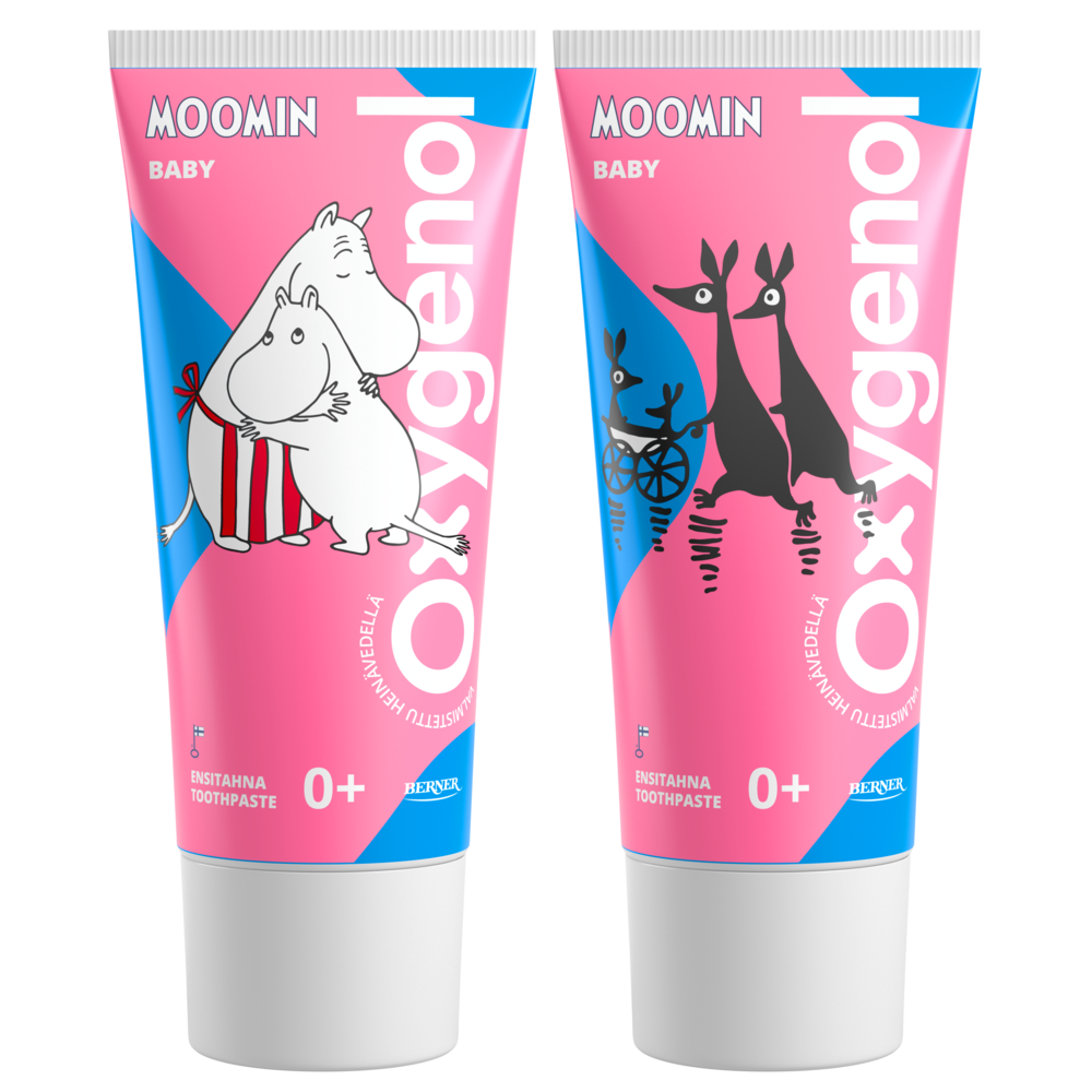 Tuotekuva: Oxygenol Moomin 50ml Baby ensitahna 0+