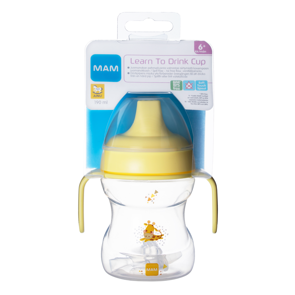 Tuotekuva: Mam Learn to drink cup muki 190ml
