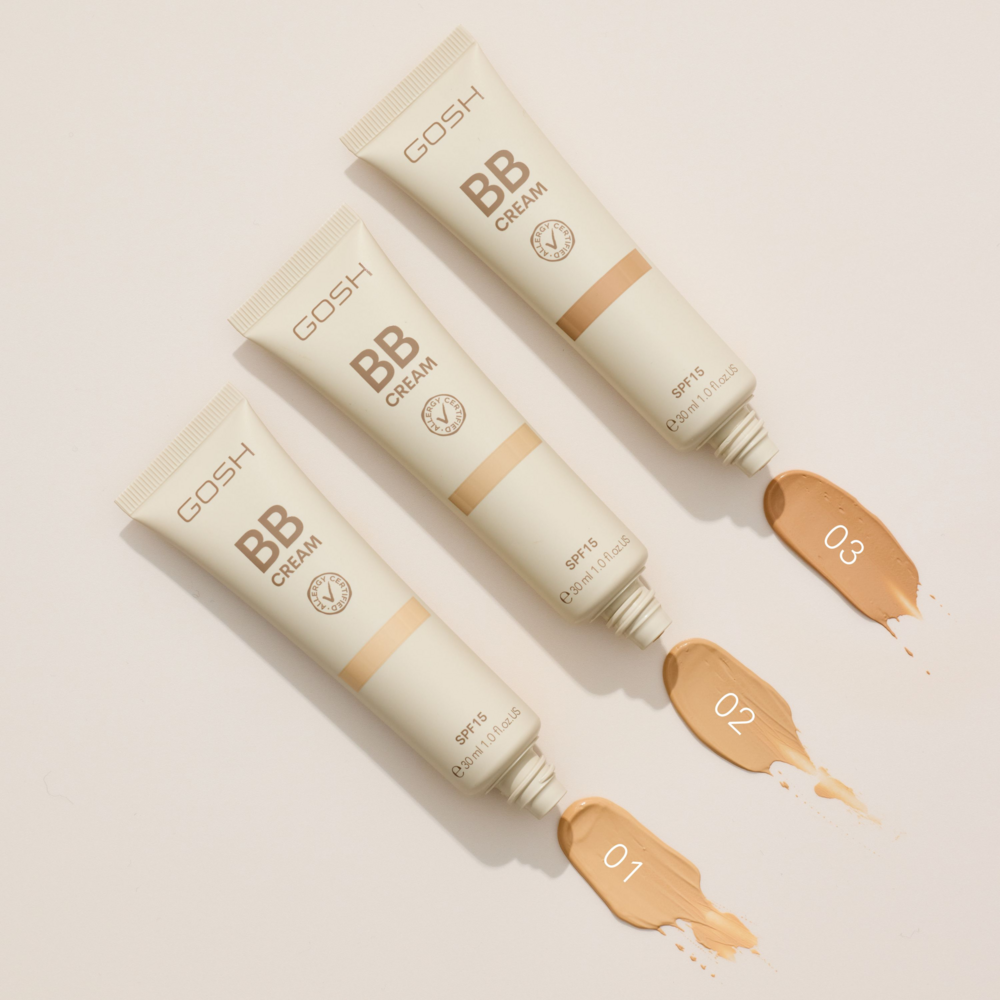 Tuotekuva: GOSH BB Cream -meikkituote 30ml, 03 Warm Beige