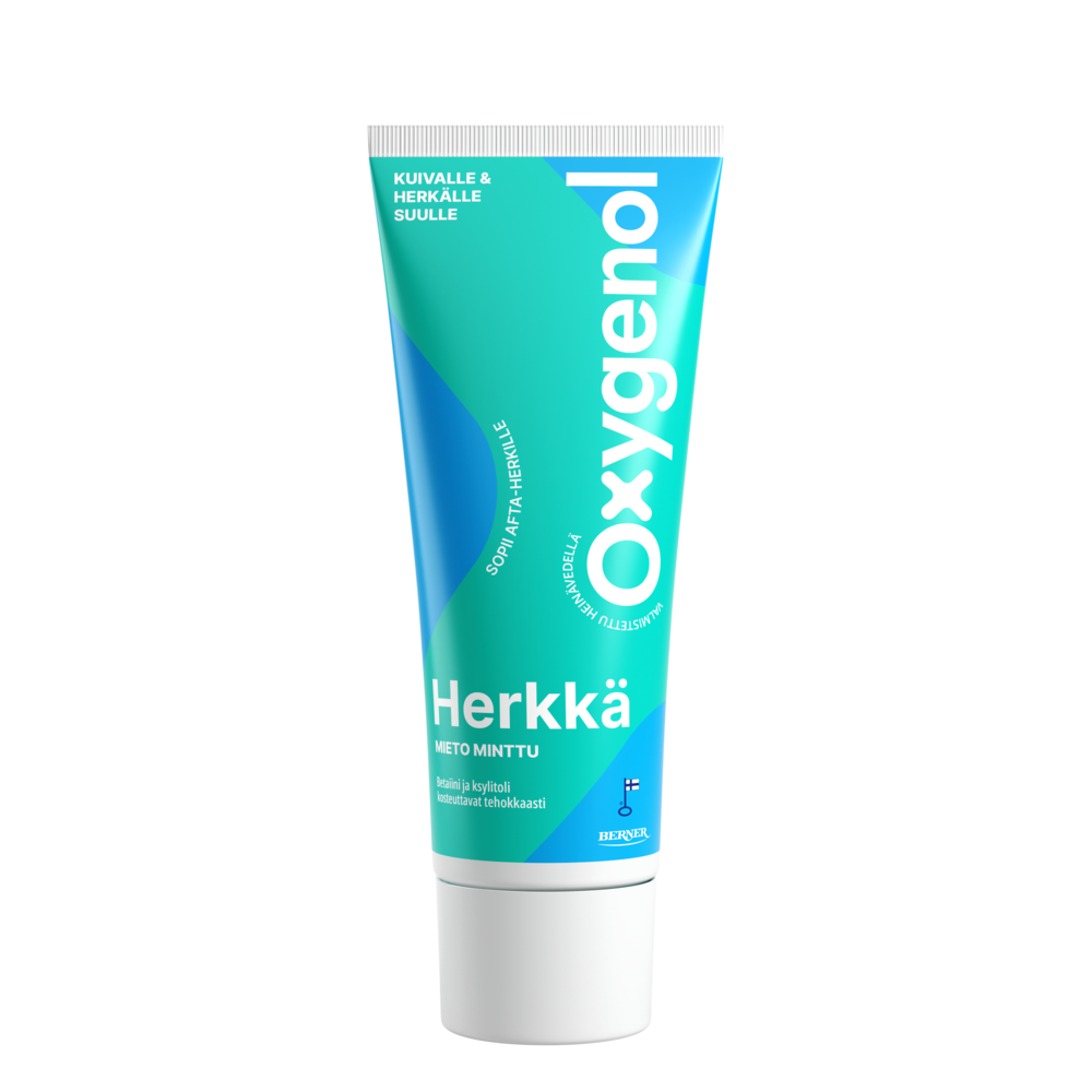 Tuotekuva: Oxygenol HERKKÄ hammastahna 75ml