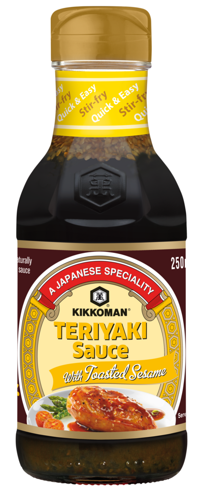 Tuotekuva: Kikkoman Teriyaki-kastike 250ml paahdetut seesaminsiemenet