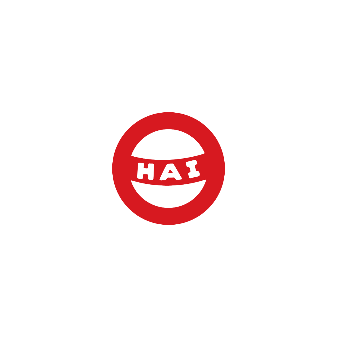 Punainen Hai logo valkoisella taustalla